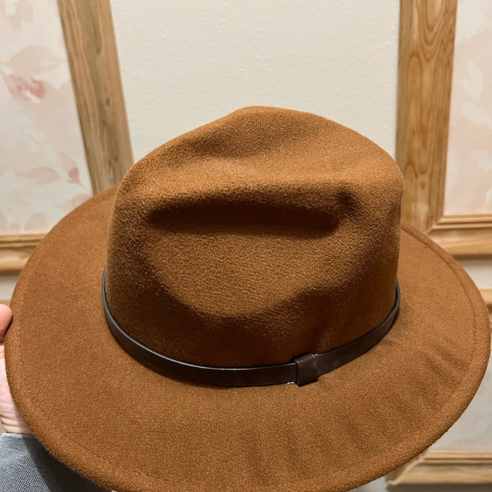 Cost Plus World Market Brown Fedora Hat